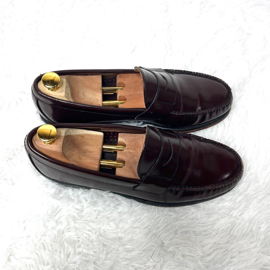 【美品】 G.H.BASS ローファー 28cm 本革 レザー ビジネス