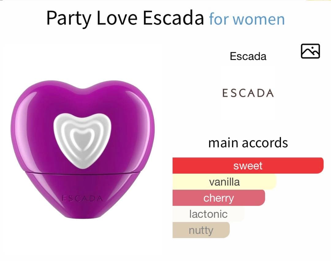 NO!NEWYORK娘 　2点Escada Love 限定品