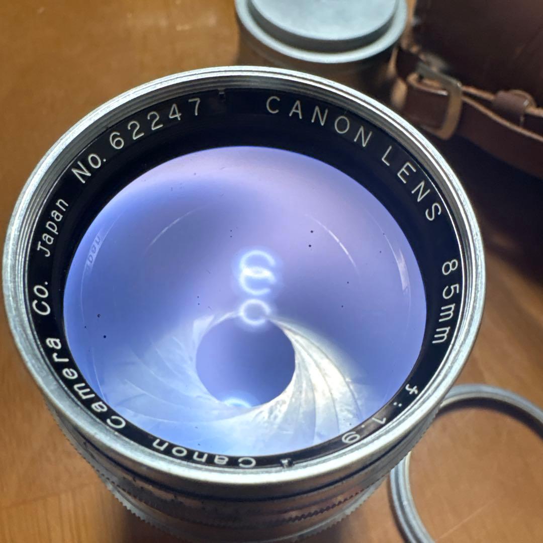 希少美品 Canon 85mm F1.9 L マウントL39 レンジファインダー - メルカリ