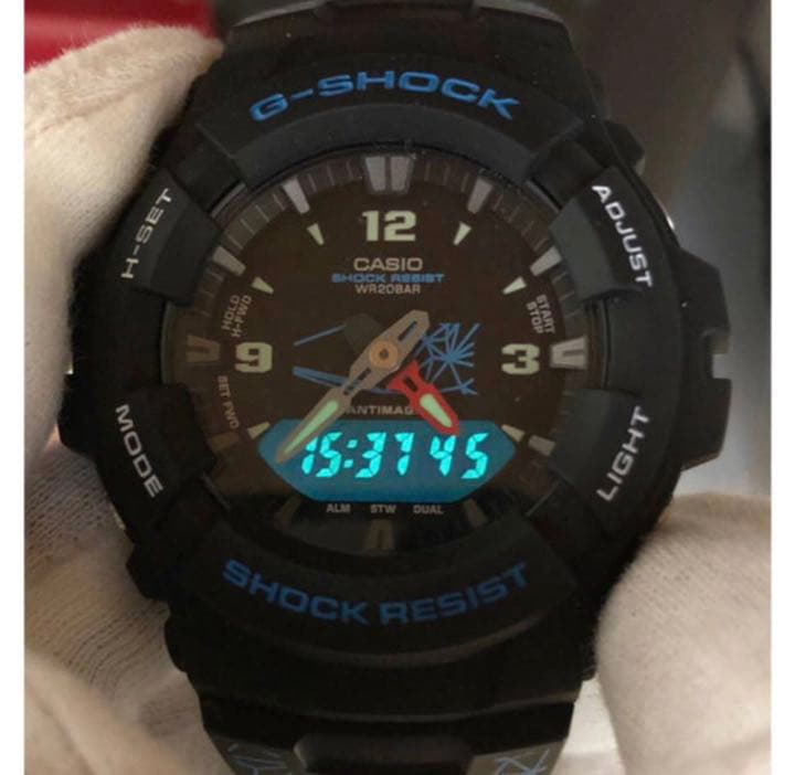 コラボG-SHOCK/マルボロG-100/非売品/別注/デジアナ/箱付/未使用