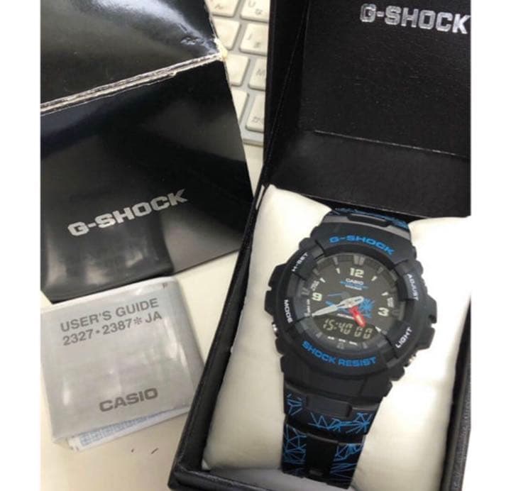 コラボG-SHOCK/マルボロG-100/非売品/別注/デジアナ/箱付/未使用