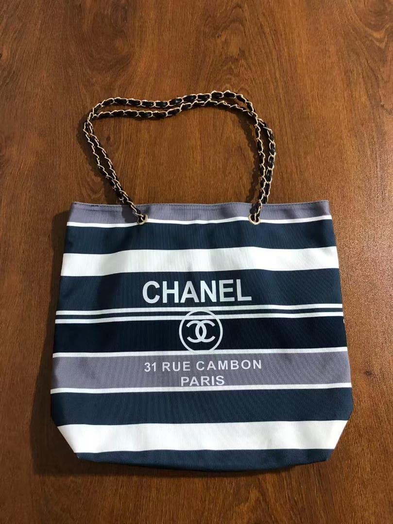 CHANEL ノベルティ チェーン トートバッグ~~a - メルカリ