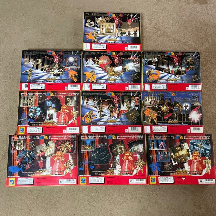 聖闘士星矢 聖衣体系 ゴールドクロス 10体 ゴールドセイント - メルカリ