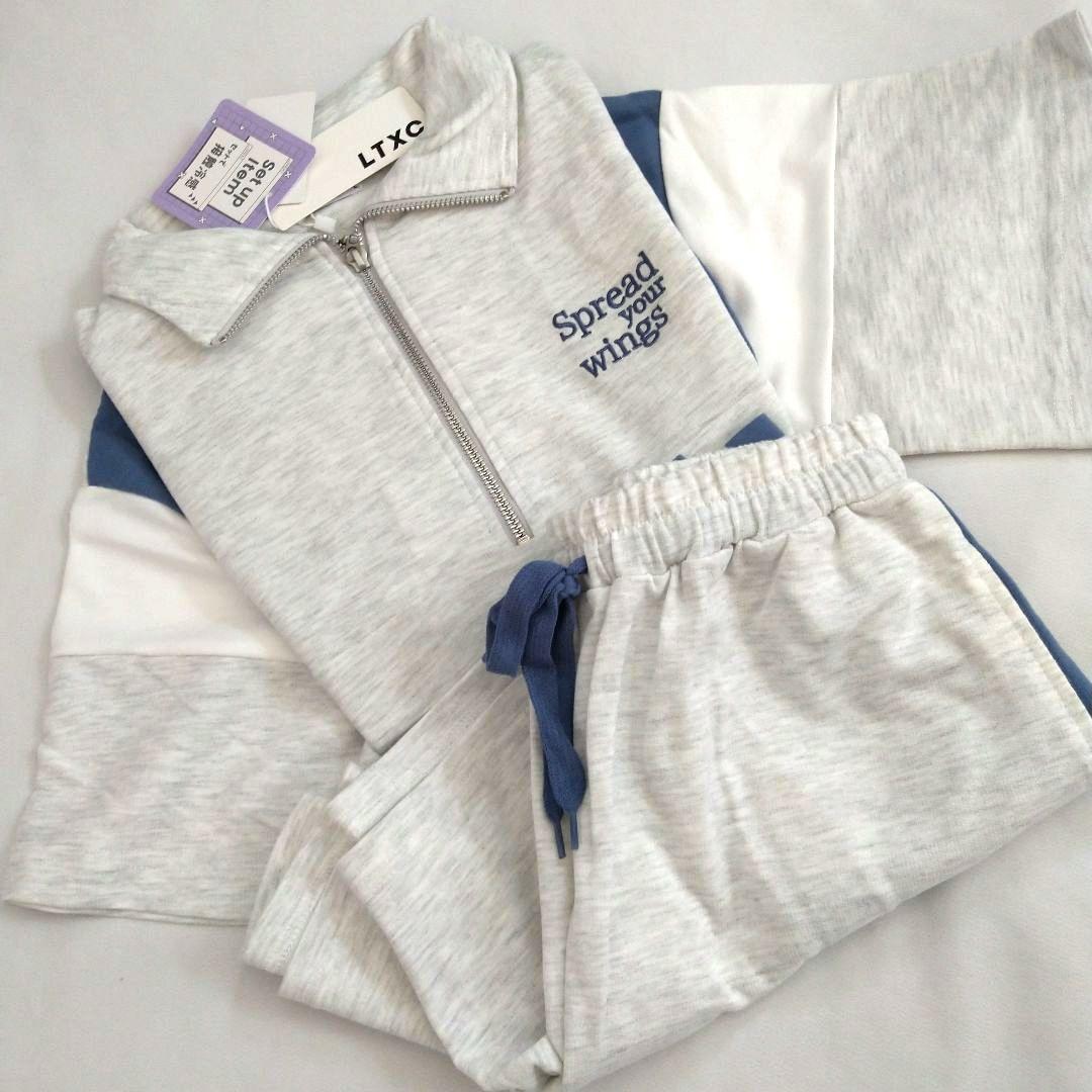 のんちゃんママ☆新品 ラブトキシック☆接触冷感ハ－フジップセットアップ