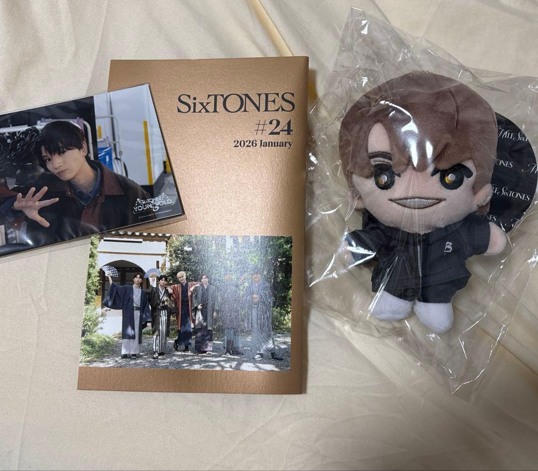 SixTONES MILESixTONES 手つなぎストぬい 髙地優吾 - メルカリ