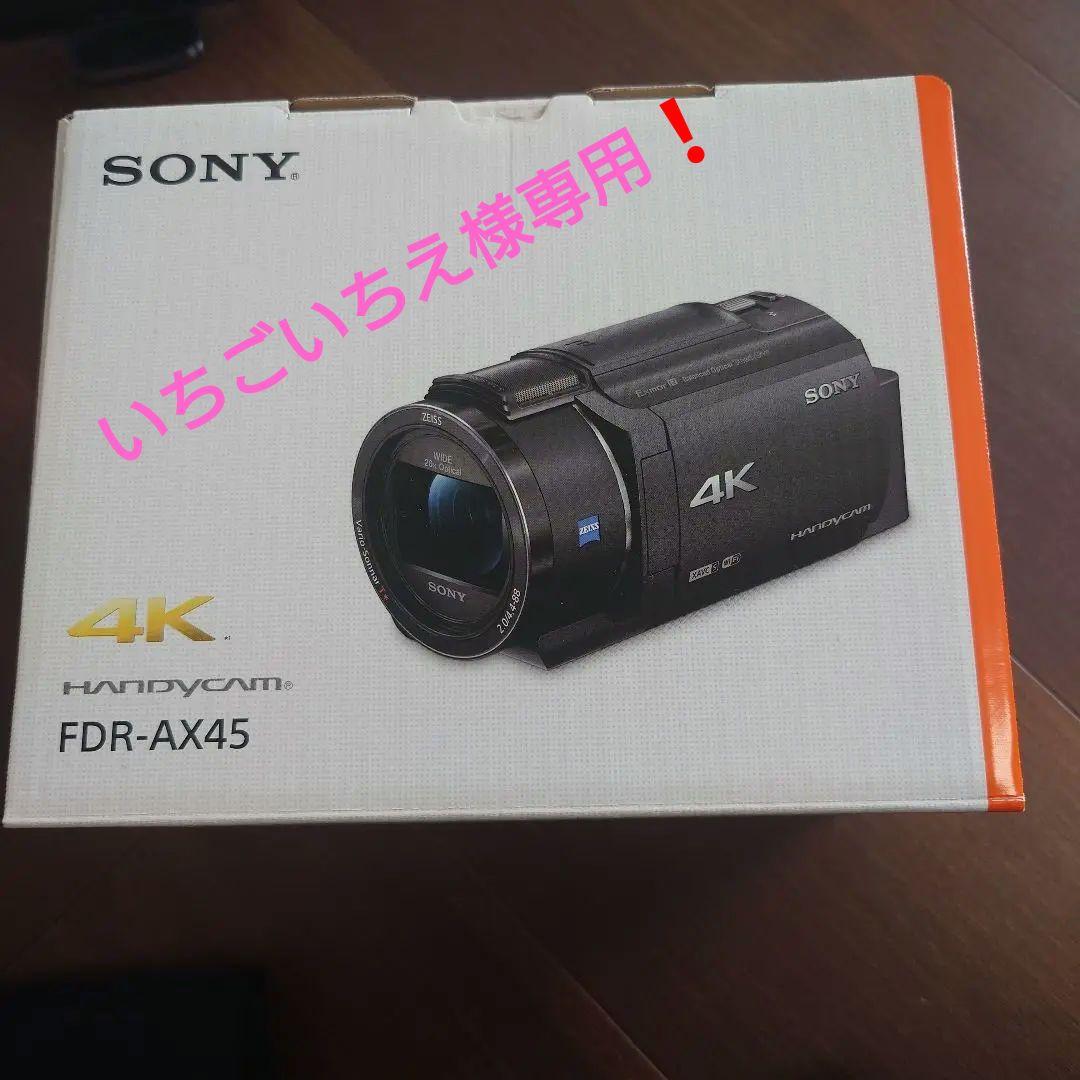 いちごいちえ❗️SONY 4K ハンディカム FDR-AX45 FDR-AX45 | デジタルビデオカメラ Handycam ハンディカム | ソニー
