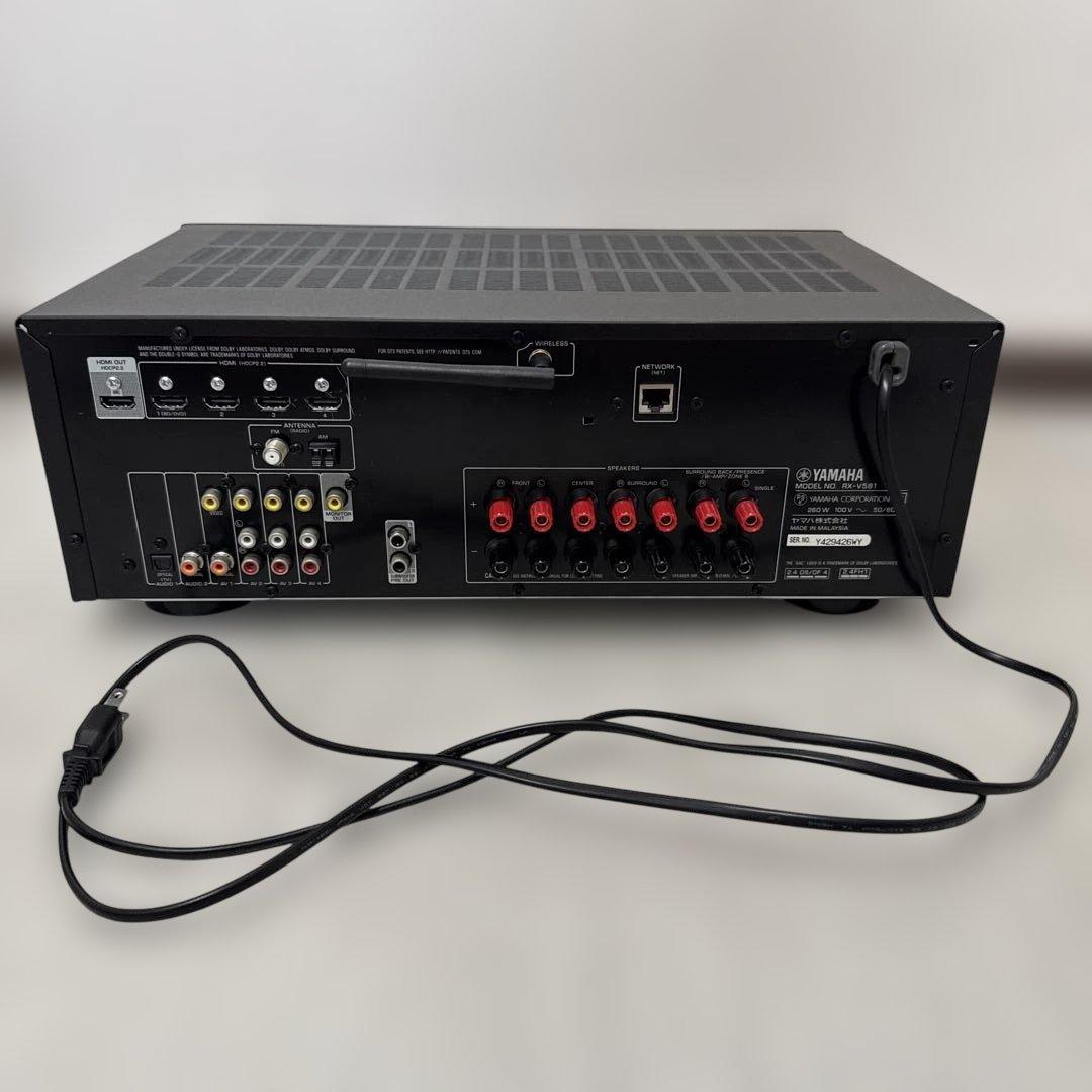 【とーます様用】YAMAHA RX-V581 AVアンプ 7.2ch ハイレゾ