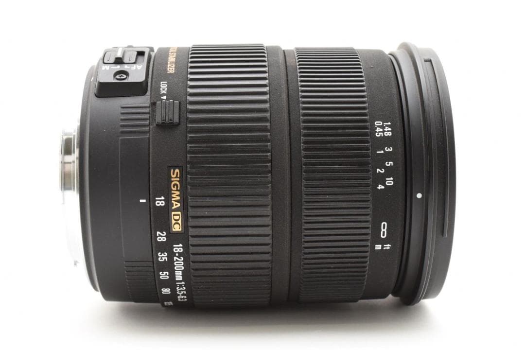 良品 SIGMA 18-200mm F3.5-6.3 DC OS Canon