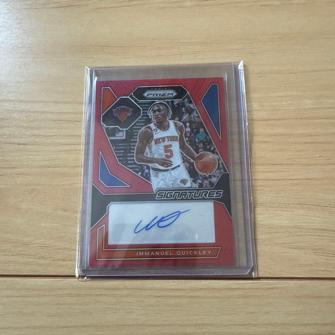 イマニュエル・クイックリー サイン入りカード - メルカリ