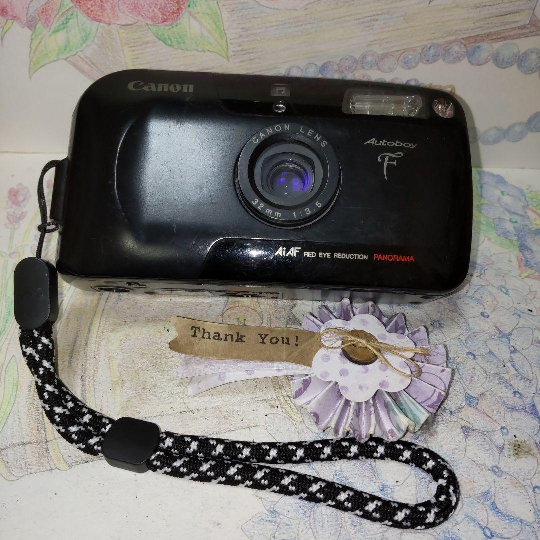 ☆☆極上美品❕完動品☆☆ Canon Autoboy F （ブラック） 極上美品❕完動品 Canon Autoboy F （ブラック）