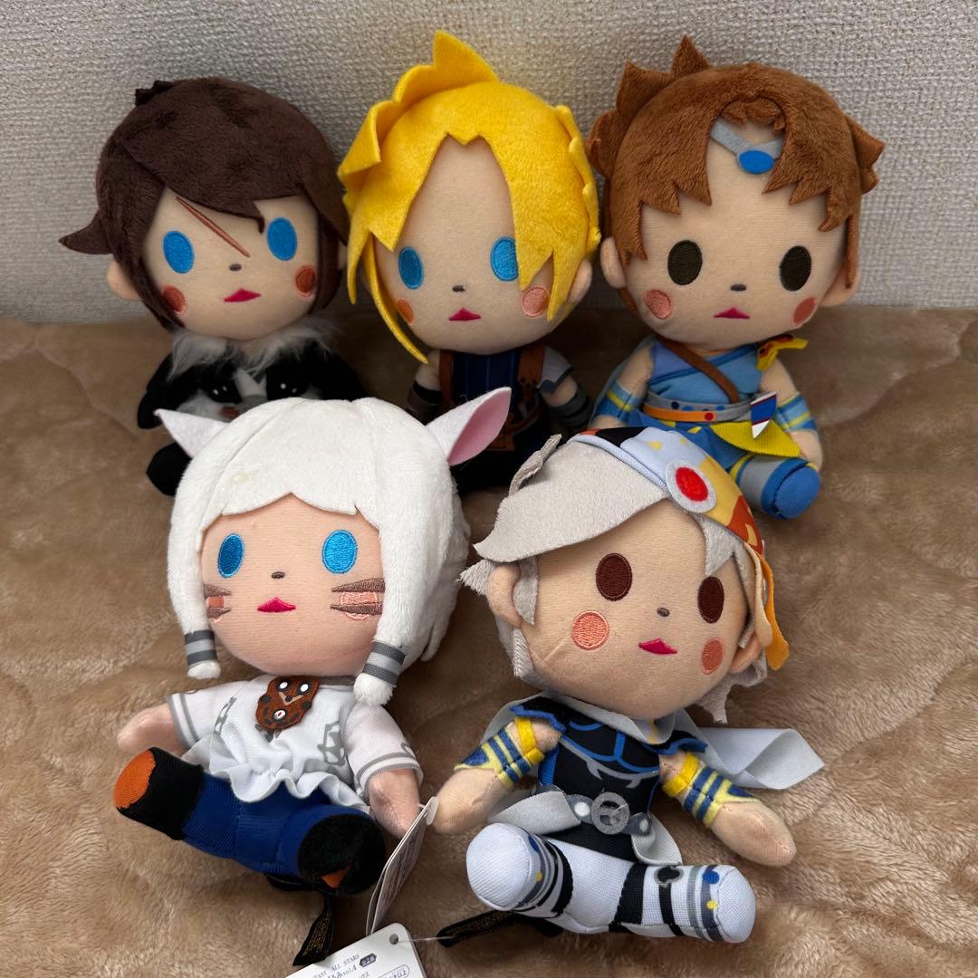ファイナルファンタジー シアトリズム ディシディア ぬいぐるみ セット