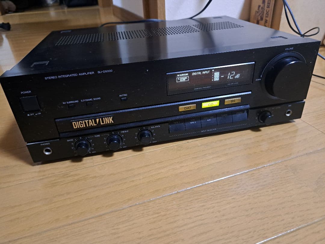 ☆Technics テクニクスSU-D5000 ステレオアンプ オーディオ機器 - メルカリ