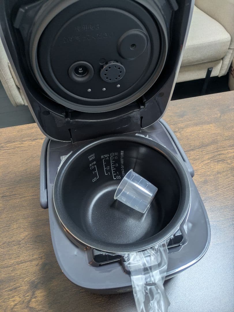 未使用 象印 NW-PV10-BZ 炊飯器 1.0L 炎舞炊き