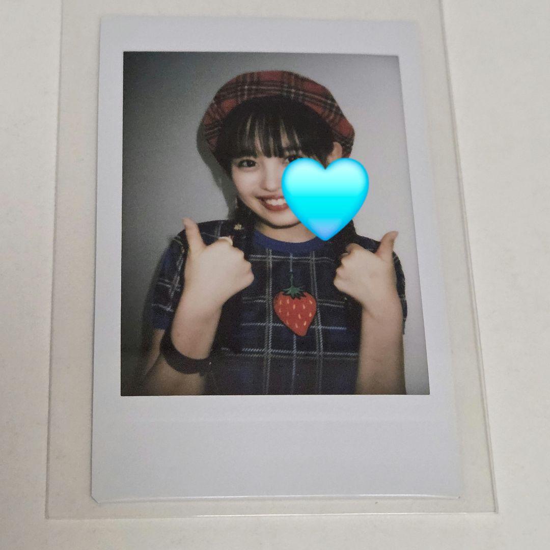 後藤花　チェキ アンジュルム 後藤花 写真集『HANA』直筆サイン入りチェキを抽選で