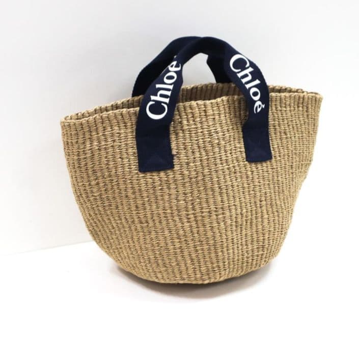 本日限定価格 新品 Chloé ベージュ かごバッグ - メルカリ