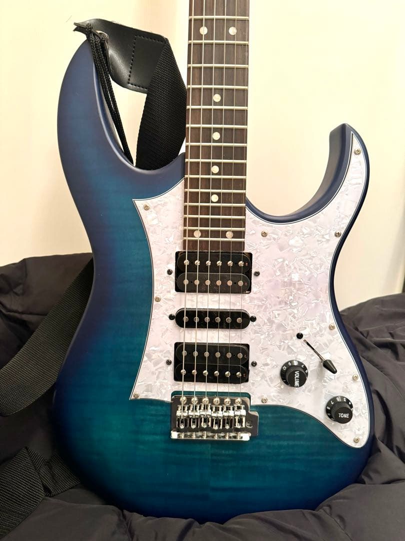 エレキギター ブルーグラデーション GIG プロフェッショナル 初心者