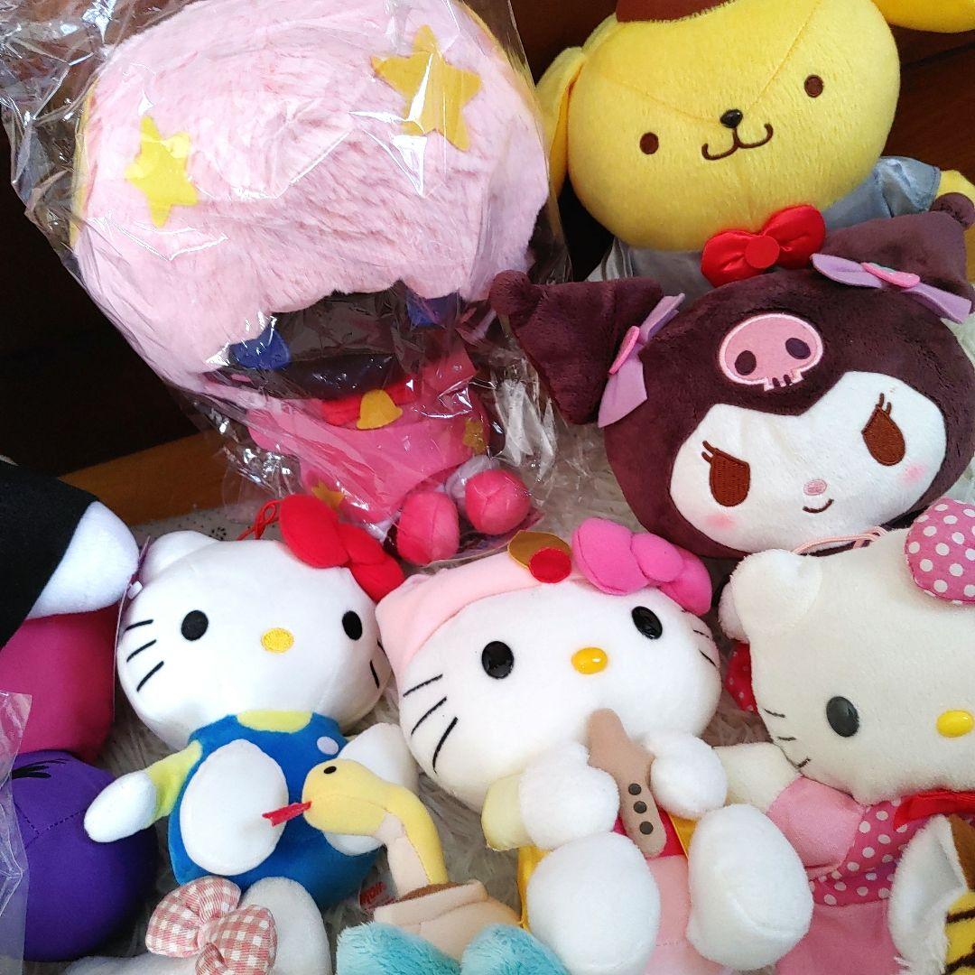 サンリオ キャラクター ハローキティ クロミなど ぬいぐるみ おまとめ