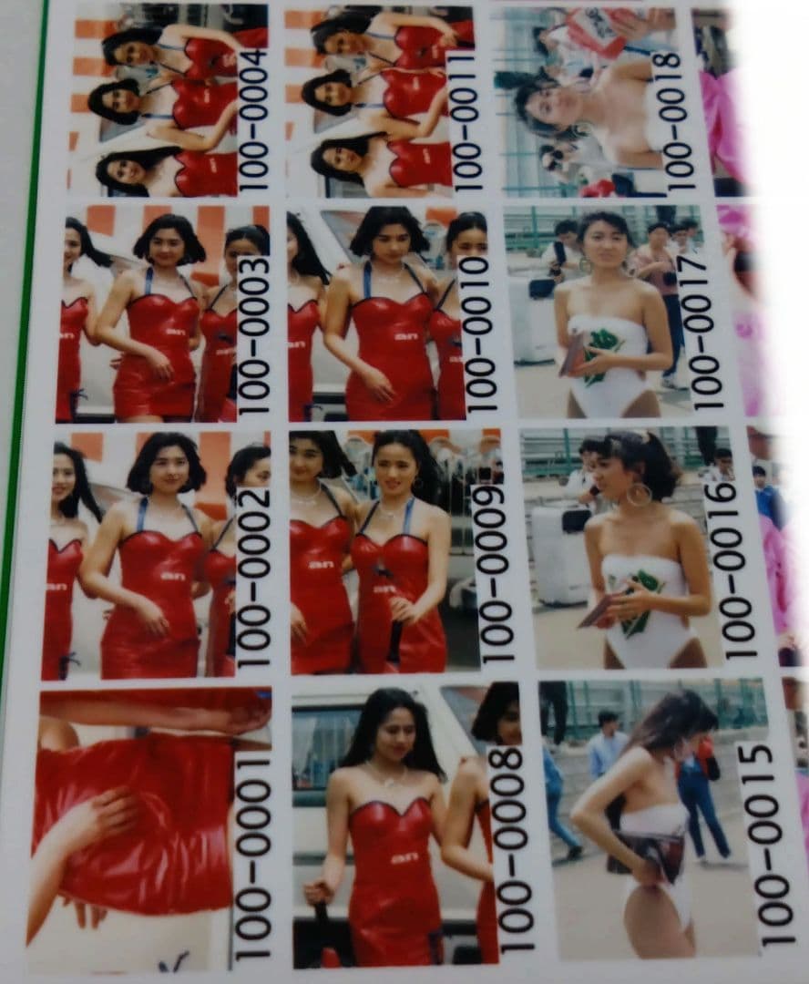 レースクイーン 写真 はがきサイズ 18枚 an ほか アイドル タレント