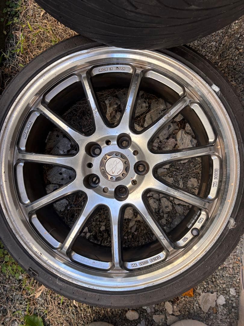 あ*お様 work emotion 11R 18インチ 7.5J +38 114