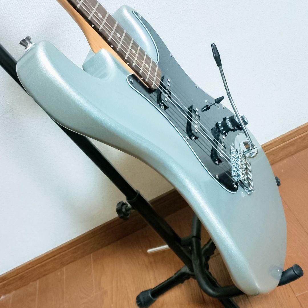 Mavis ストラトキャスタータイプ エレキギター メタリックシルバー