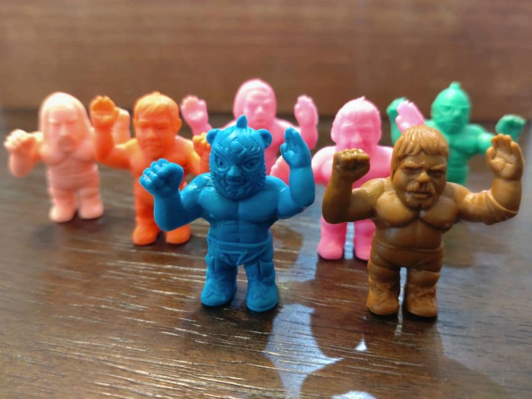 プロレス プロレスラー消しゴム タイガーマスクほか 昭和レトロ - メルカリ