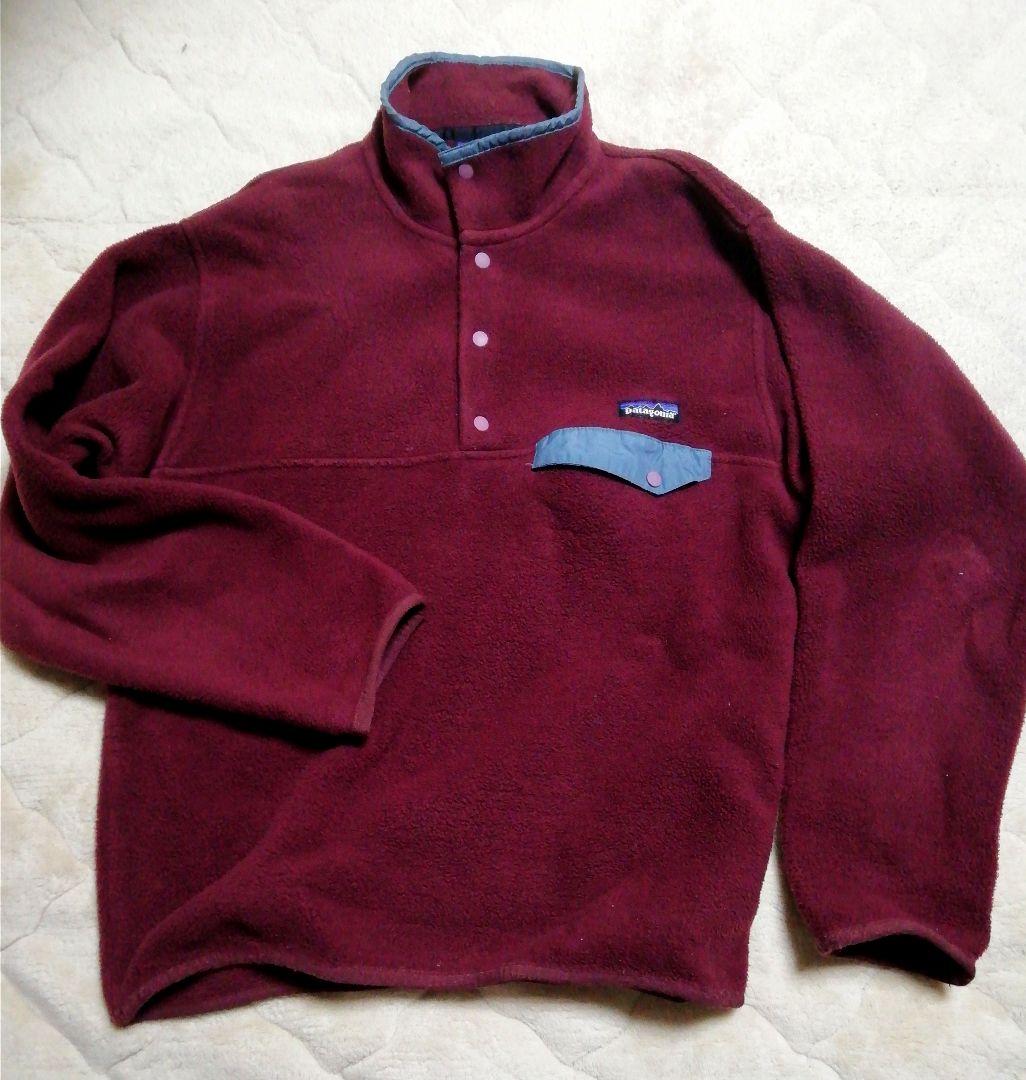 Patagonia シンチラスナップＴ バーガンディ　サイズＳ 中古・古着通販】Patagonia (パタゴニア) シンチラ・スナップT・プル