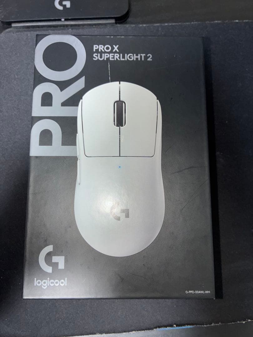 logicool PRO X SUPERLIGHT 2 ホワイト Logitech G PRO X SUPERLIGHT 2 4K Wireless Gaming Mouse - White
