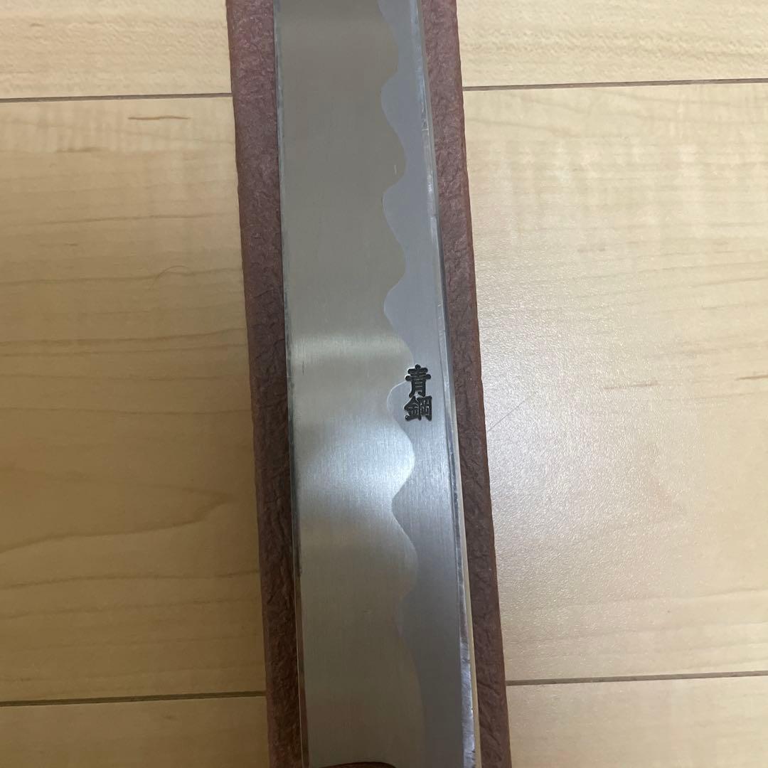 高鳳 和包丁】柳刃包丁 尺一 霞青鋼 八角柄 - メルカリ