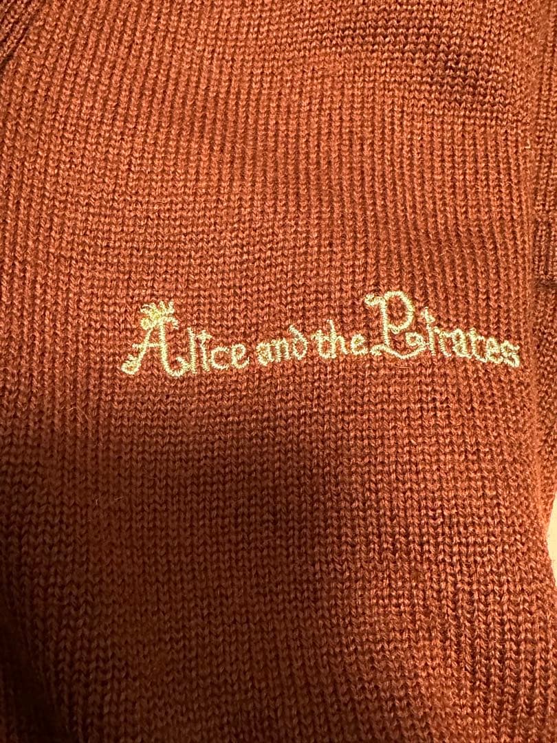 ALICE and the PIRATES BIGサイズカーディガンボルドー - メルカリ