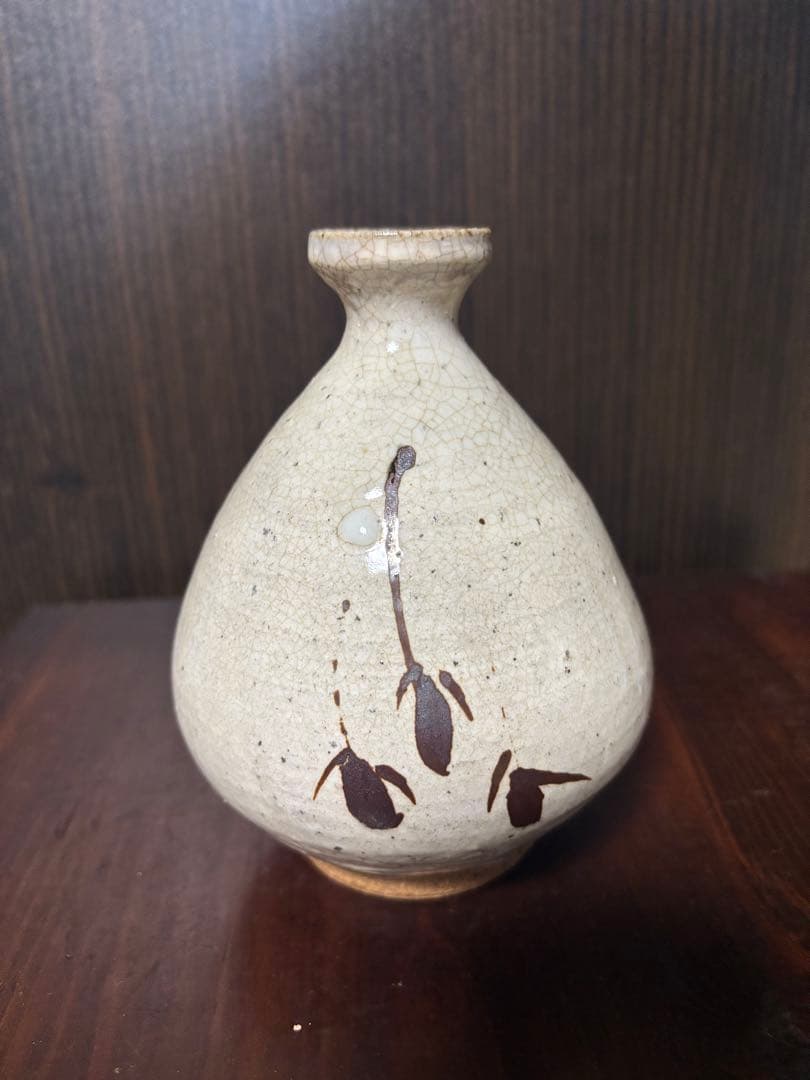 西岡小十 絵粉引 えこひき 徳利 - メルカリ