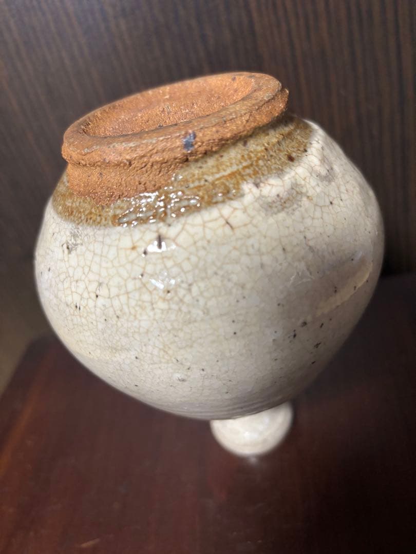 西岡小十 絵粉引 えこひき 徳利 - メルカリ