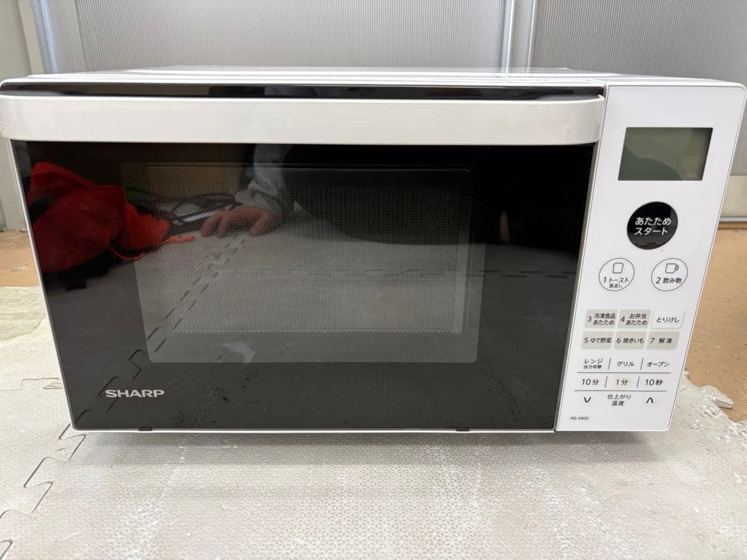 2022年製SHARP フラットオーブンレンジ RE-S600-W - メルカリ