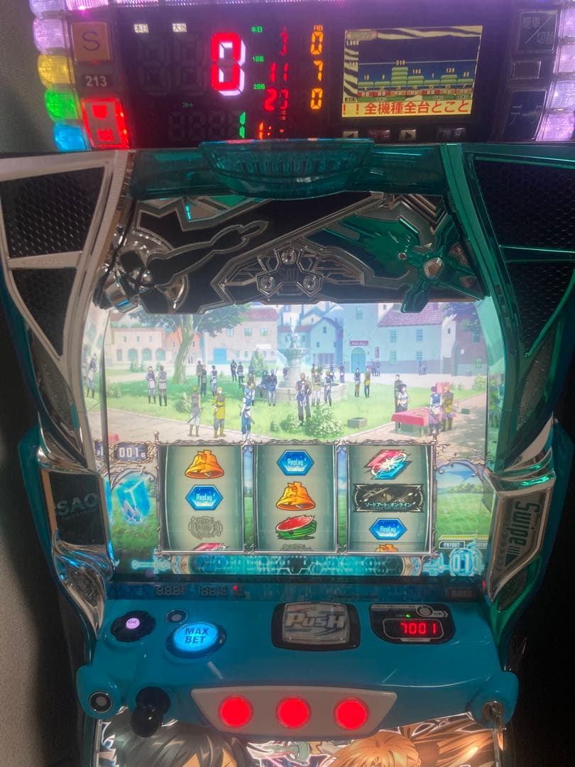 デー太郎11付き　ソードアート・オンライン　SAO スマスロ　パチスロ　実機 デー太郎11付き ソードアート・オンライン SAO スマスロ パチスロ 実機