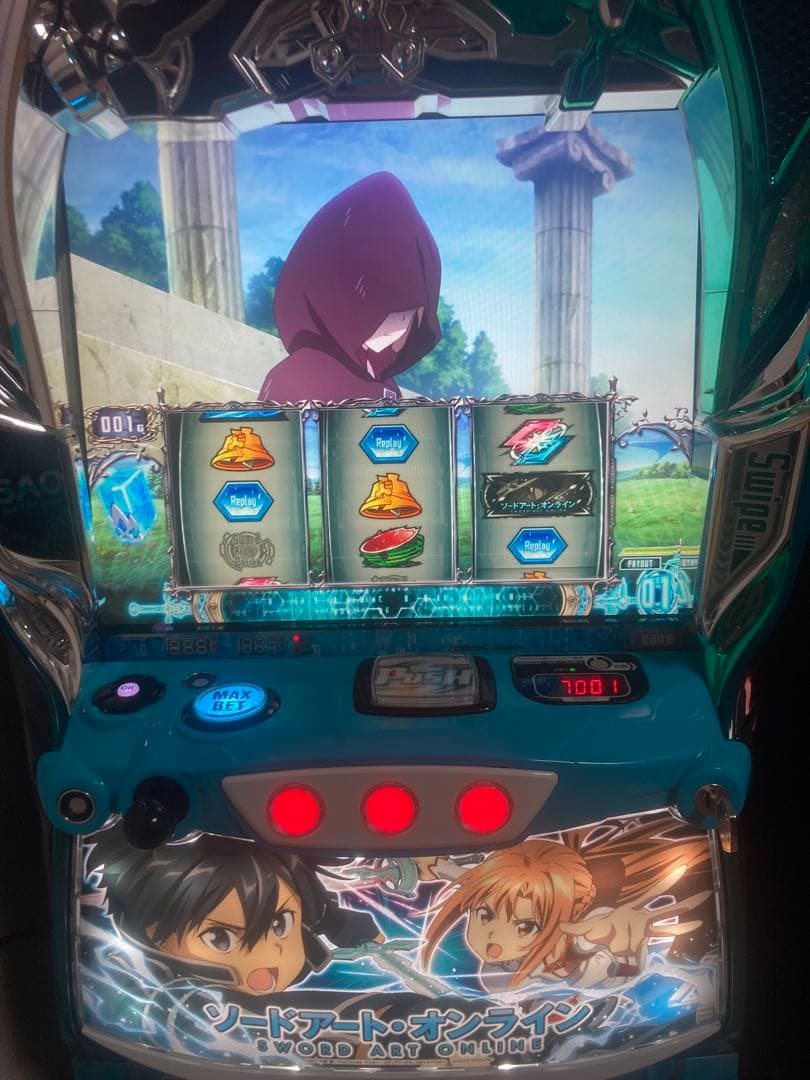 デー太郎11付き ソードアート・オンライン SAO スマスロ パチスロ 実機