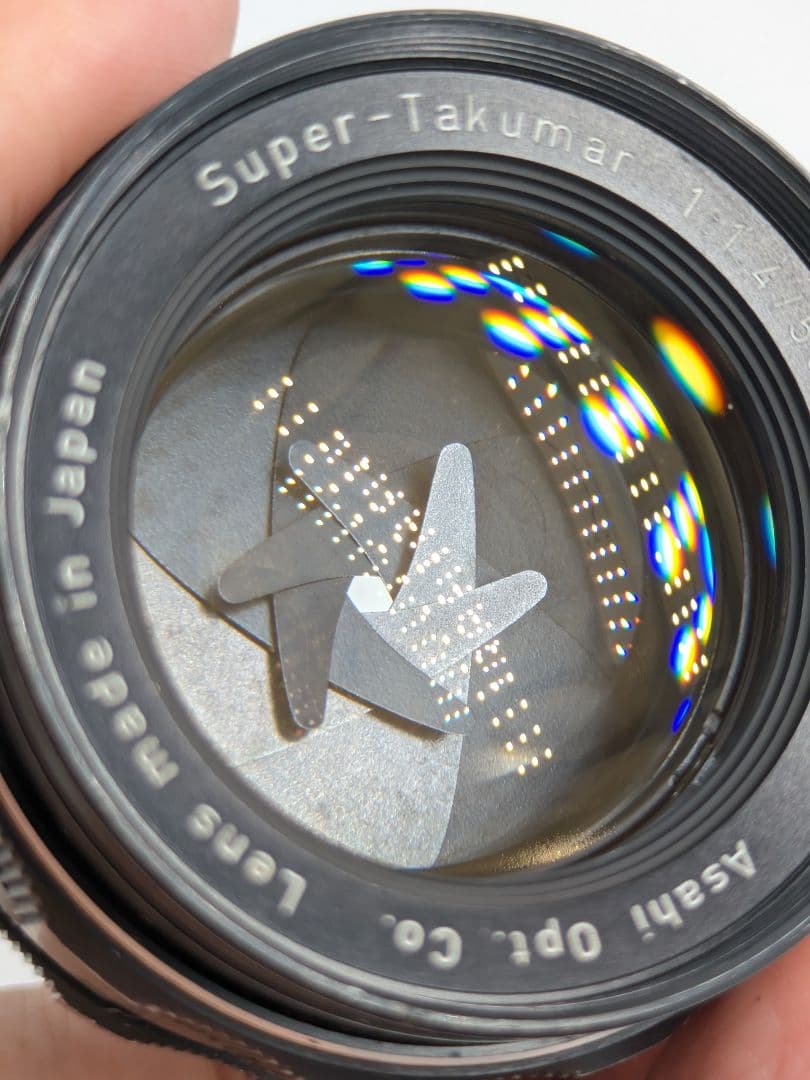 希少！8枚玉 前期型super-takumar 50mm F1.4