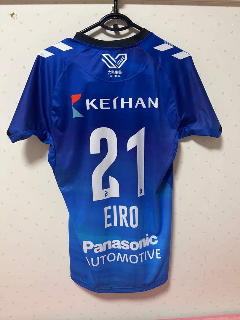 大阪ブルテオン 永露元稀選手 オーセンティックユニフォームL - メルカリ