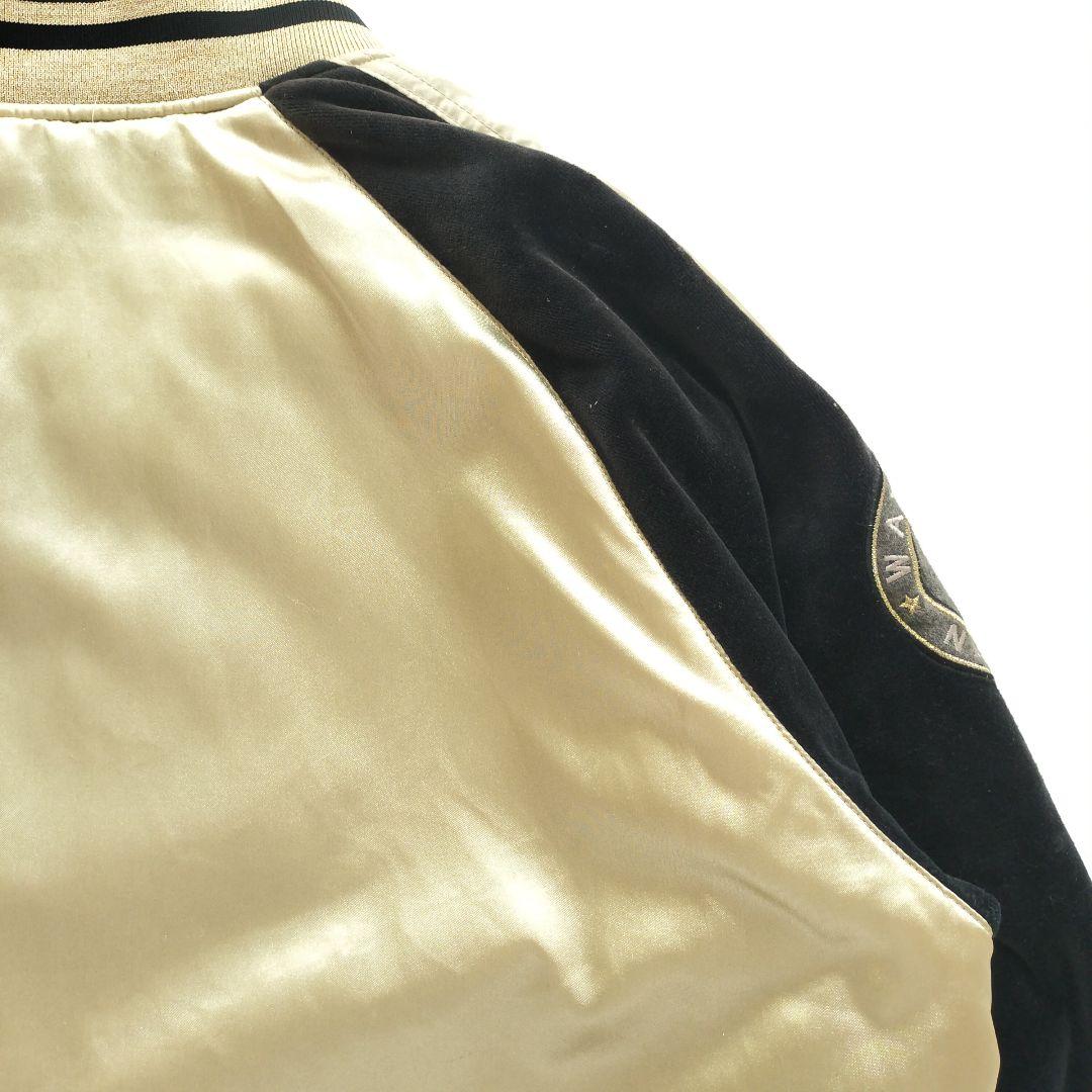 希少カラー】MLB ワシントンナショナルズ スタジャン ゴールド【XL】