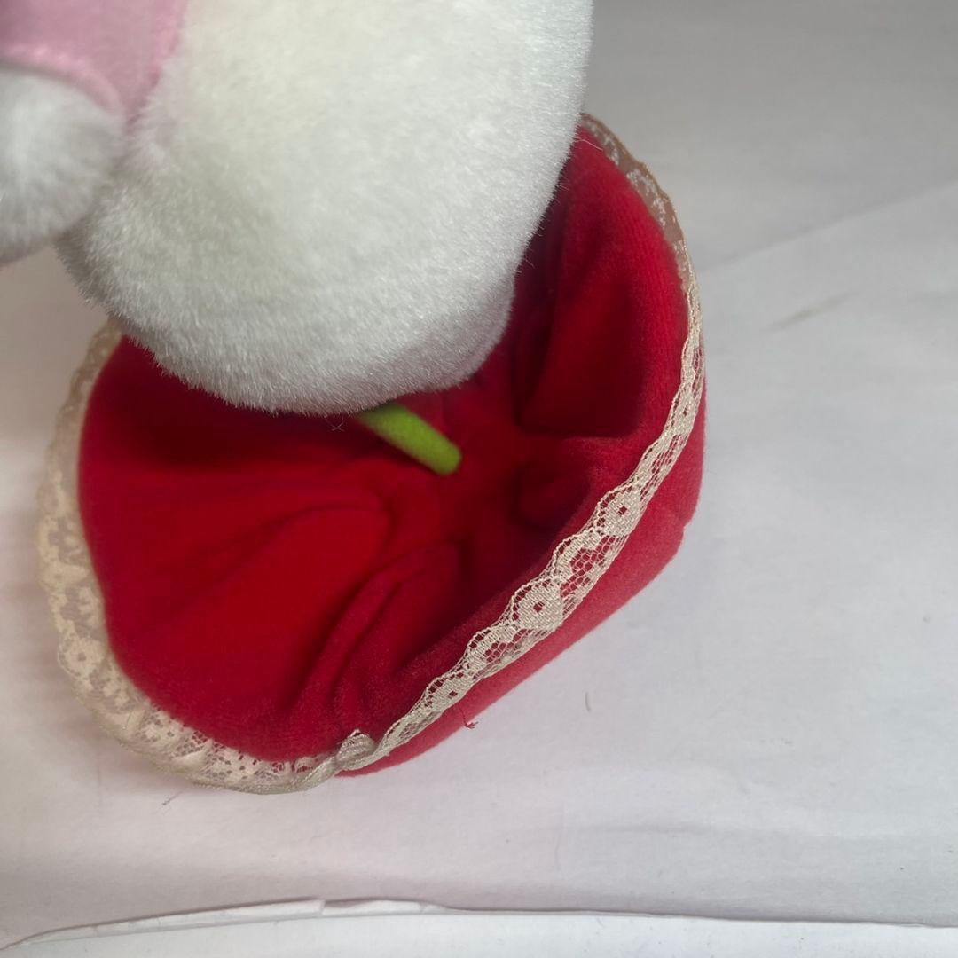 希少 レア サンリオ ハローキティ 信州限定 ぬいぐるみ りんご パラソル