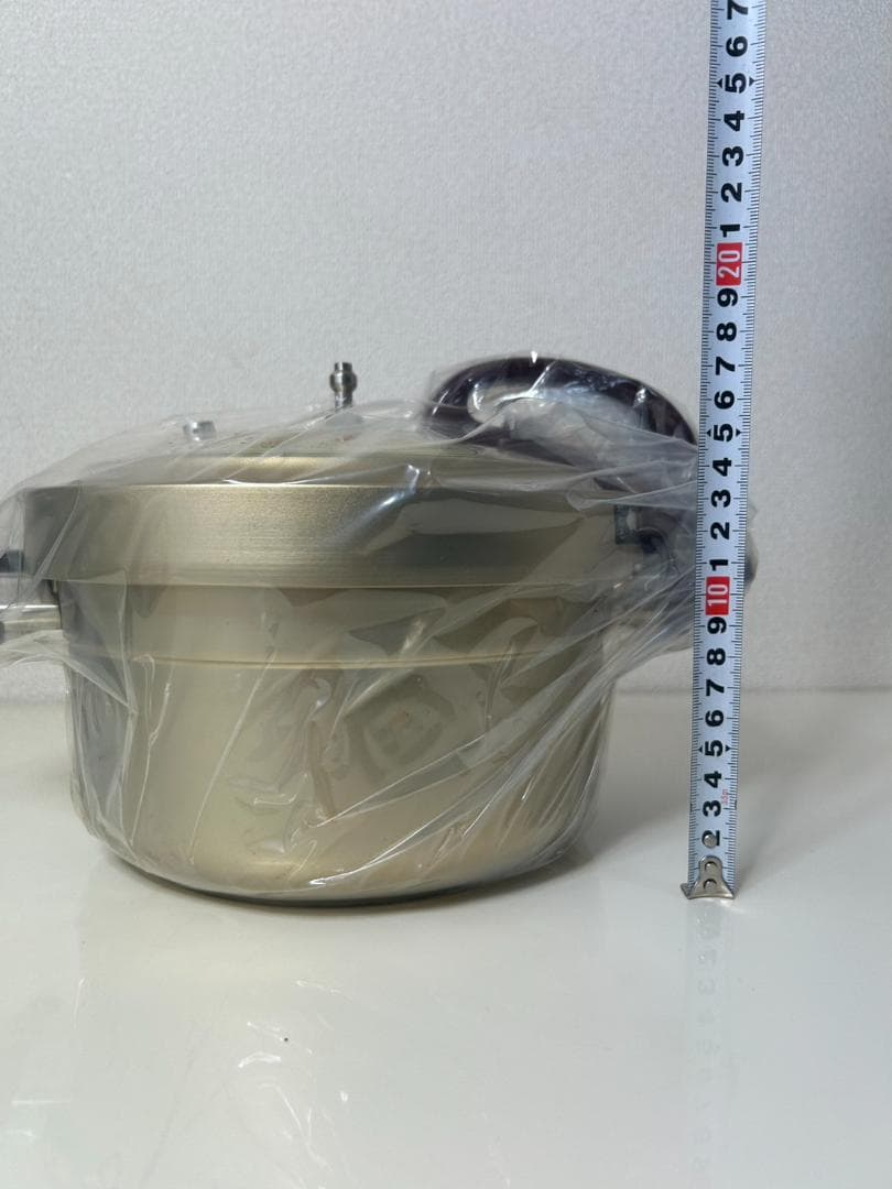 ★【未使用】ピースター　両手圧力鍋　20cm　3.5L　昭和レトロ