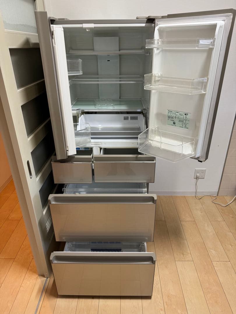 日本製 パナソニック Panasonic 冷蔵庫 NR-SPF454X-N形