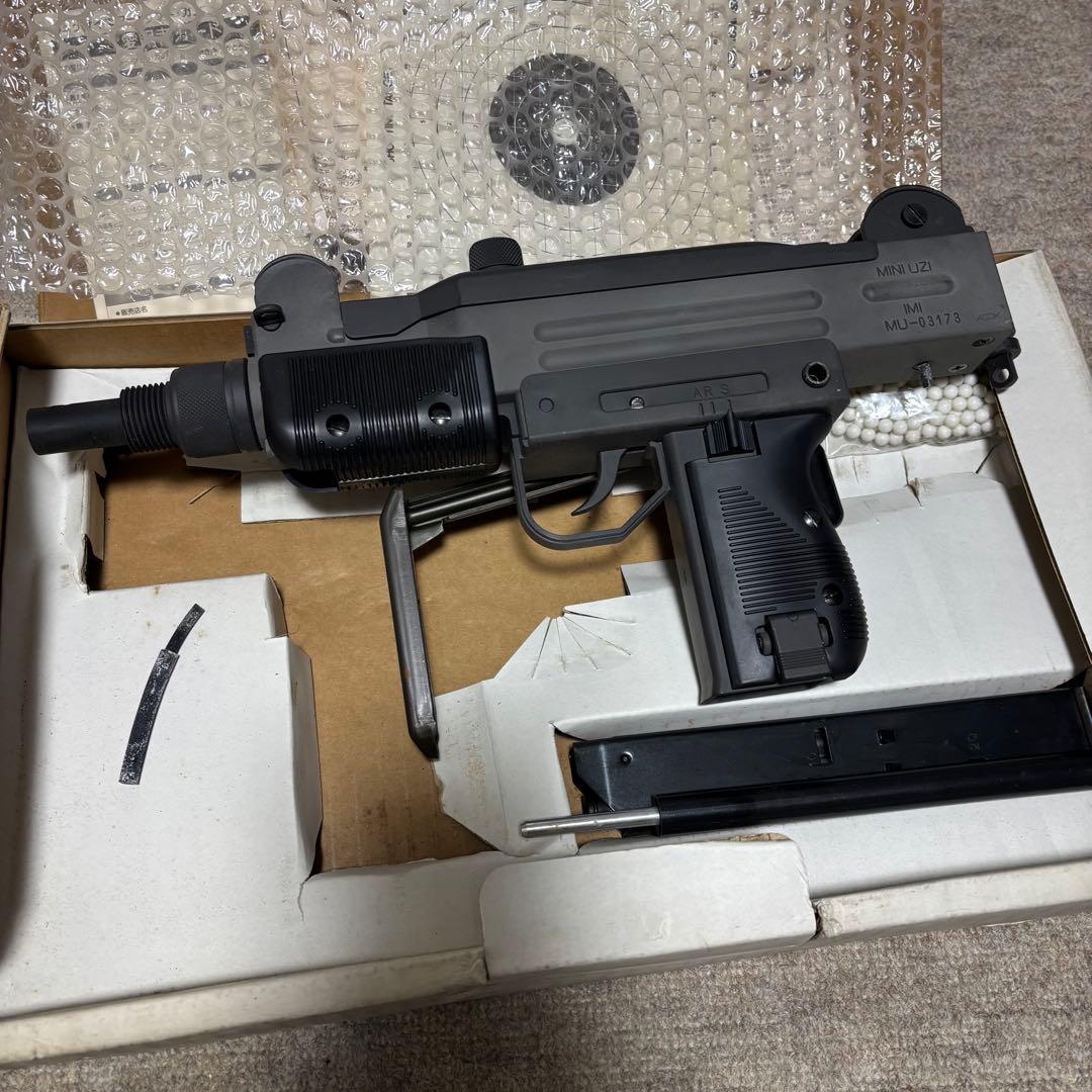 コクサイ ミニウージー miniUZI ガスガン BV式 外部ソース ASGK - メルカリ