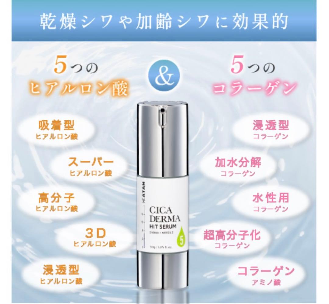 KATAN CICA DERMA HIT SERUM 5 - メルカリ