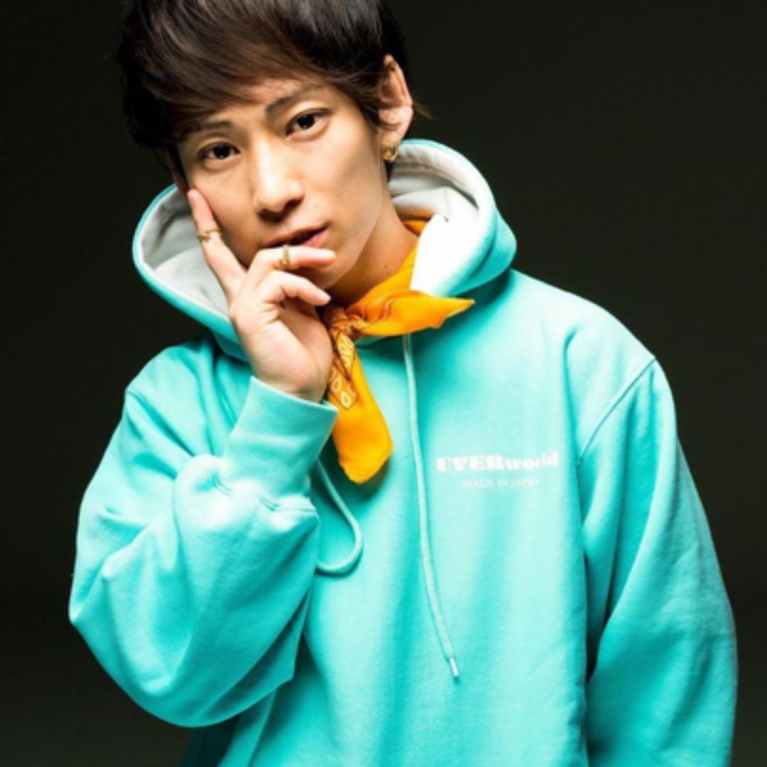 UVERworld パーカー ターコイズブルー XL - メルカリ