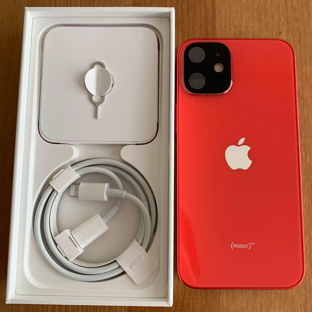 Apple iPhone12mini (PRODUCT RED) 本体 64GB - メルカリ