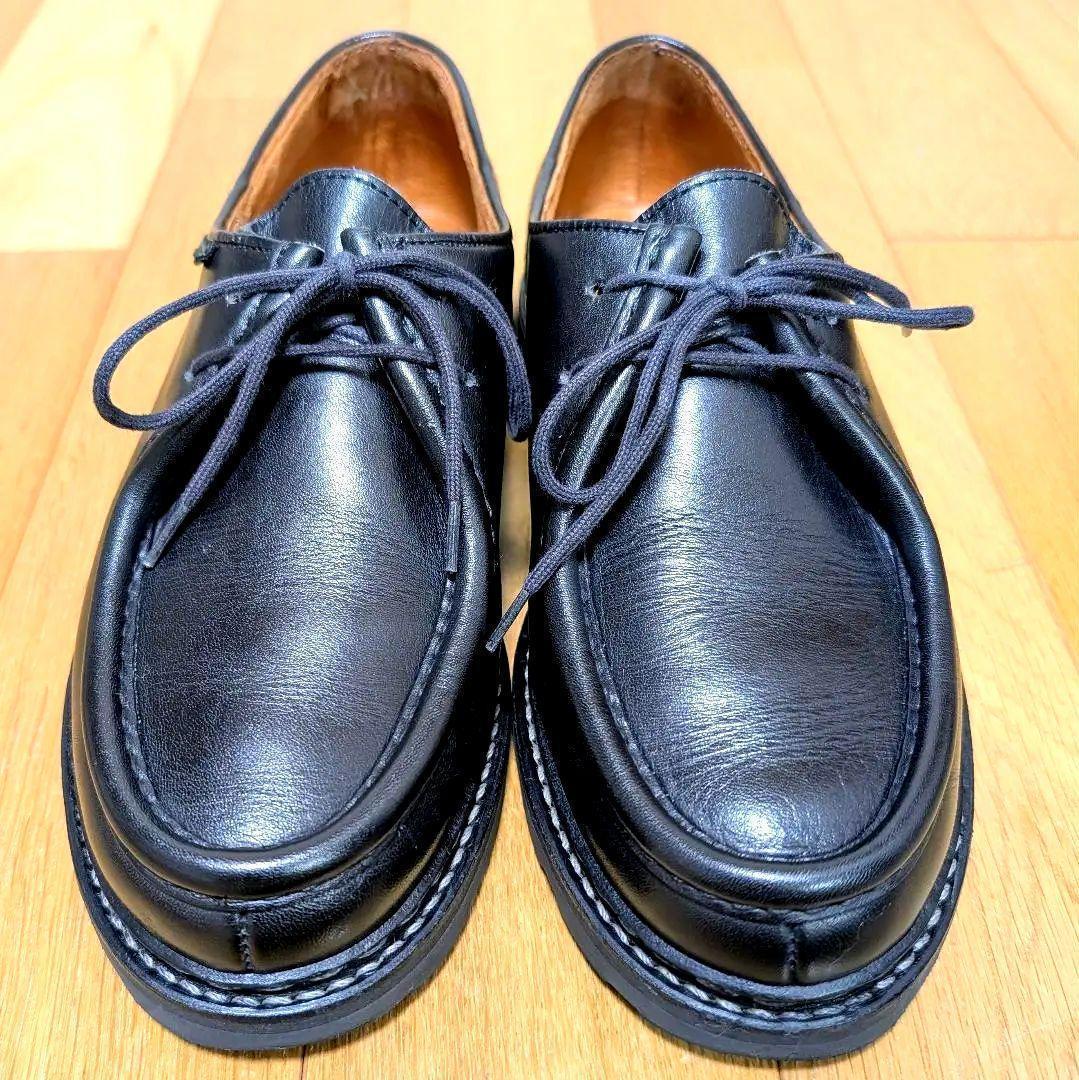 極上艶デカタグ】Paraboot Michael 40.5パラブーツミカエル黒 - メルカリ