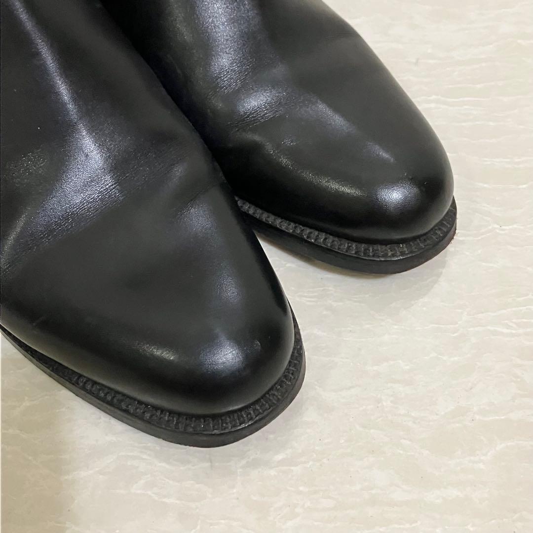 J.M.Weston　ショートブーツ　3.5D　レザー　バックル　黒