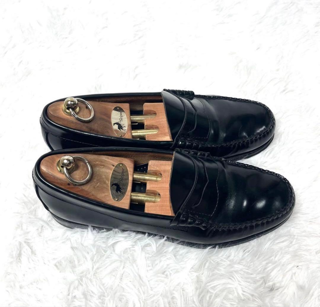 【美品】 G.H.BASS ローファー LARSON ラーソン 27cm