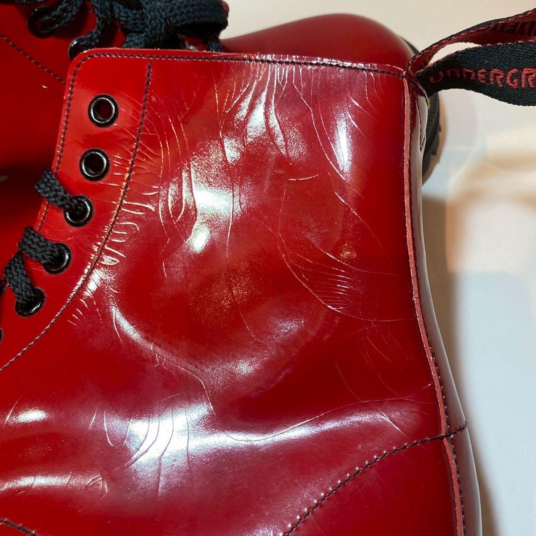 新品タグ付⭐︎英国 UNDER GROUND ホールブーツ UK6 - メルカリ