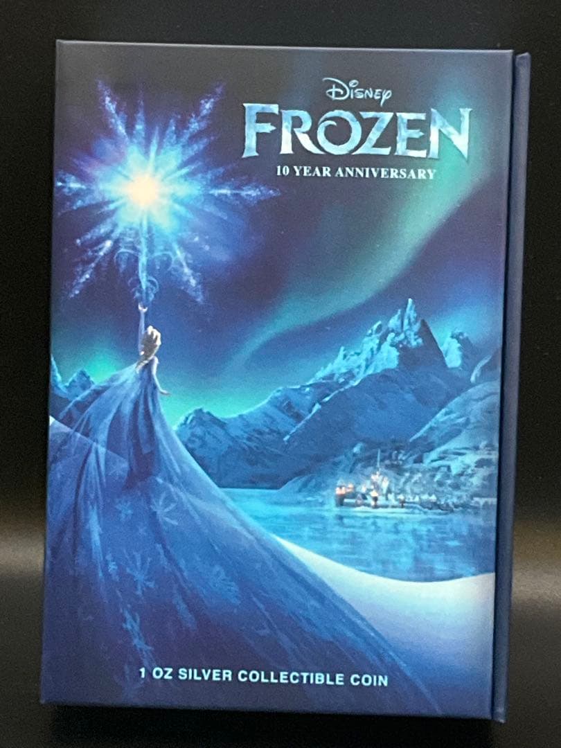 2023年ディズニー・フローズン10周年記念 エルサ 1オンス プルーフ銀貨