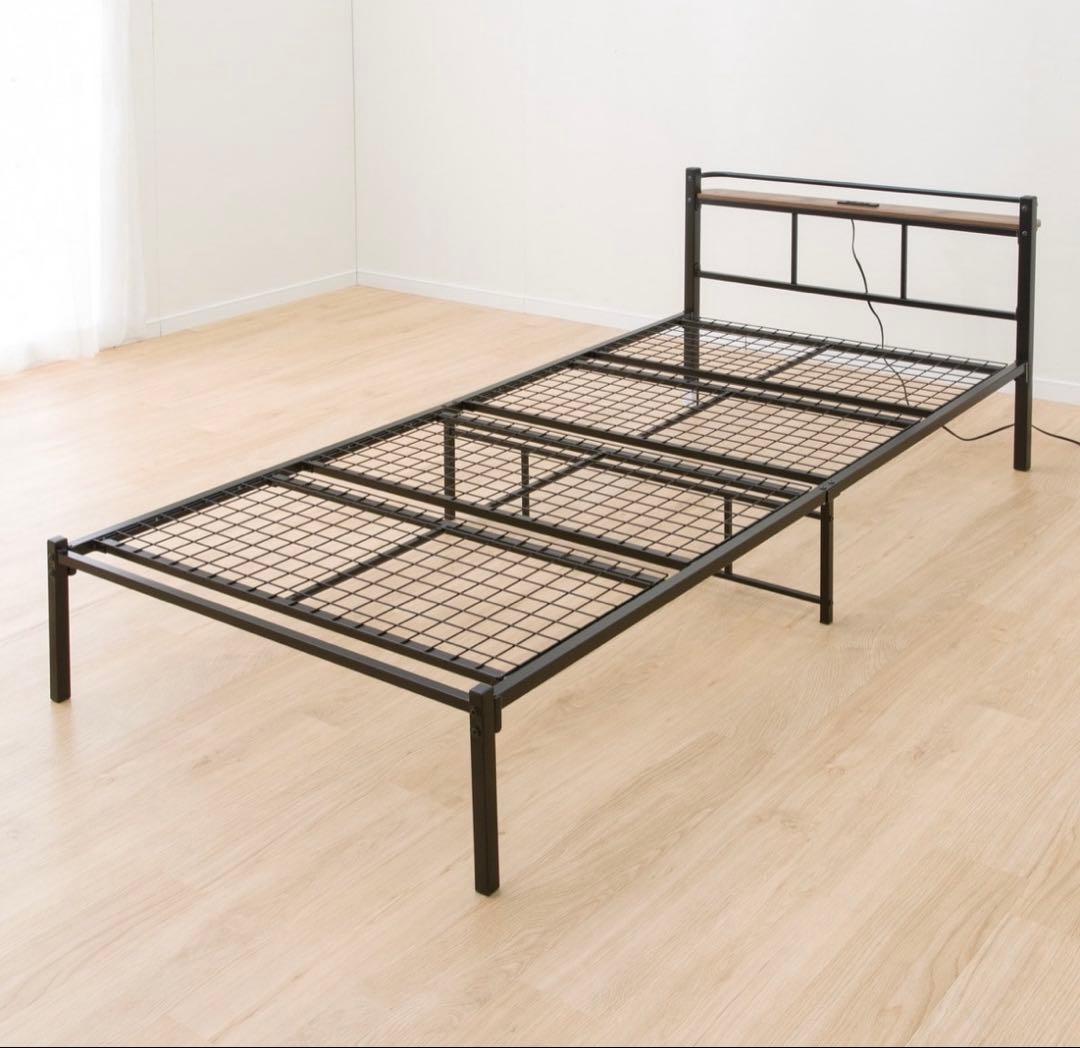 misaki&yasuさま専用 ニトリベッド マットレス引き出し3点セット ニトリ（NITORI） ベッド ダブルベッドフレーム(アザン3 浅型/LBR